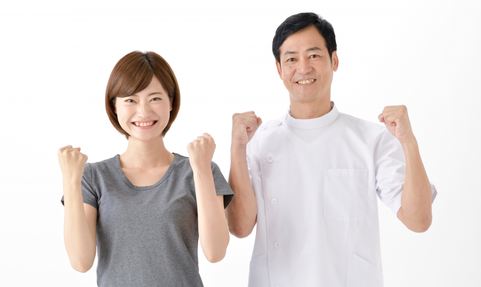 喜んでいるイメージ画像